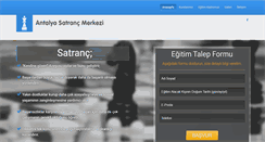 Desktop Screenshot of antalyasatrancmerkezi.com